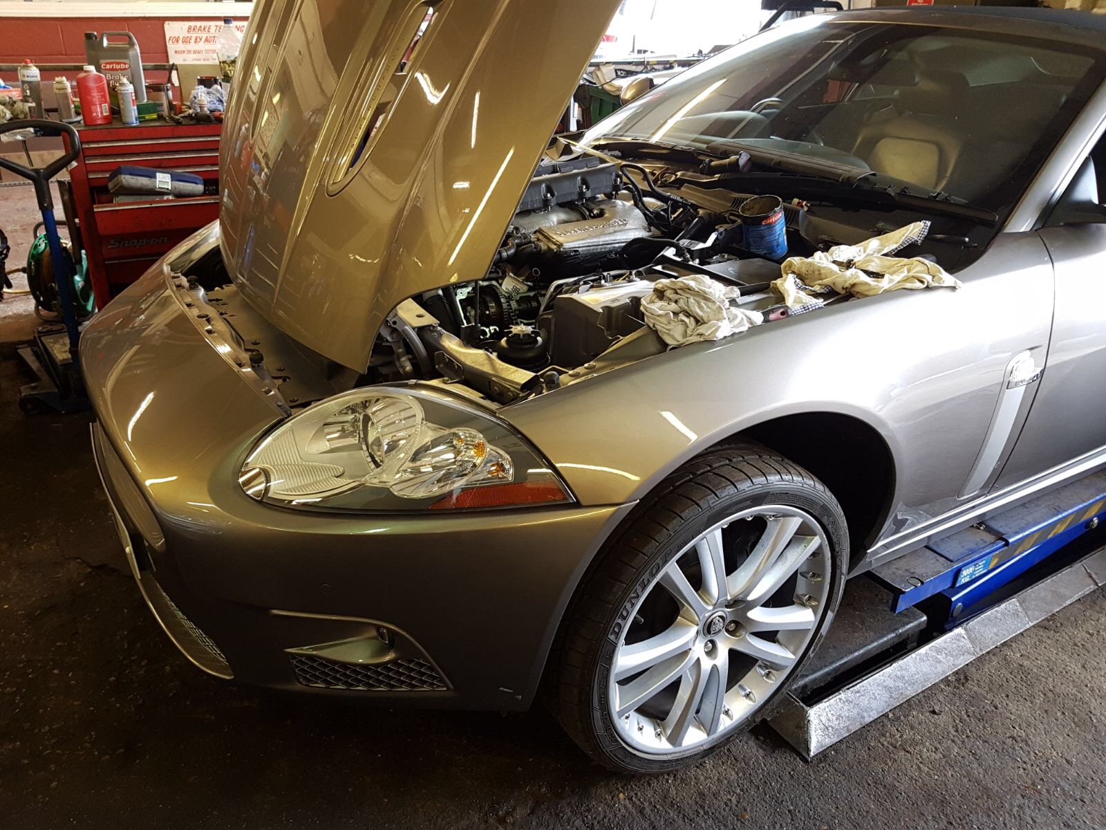 Jaguar XKR Engine Management Fault