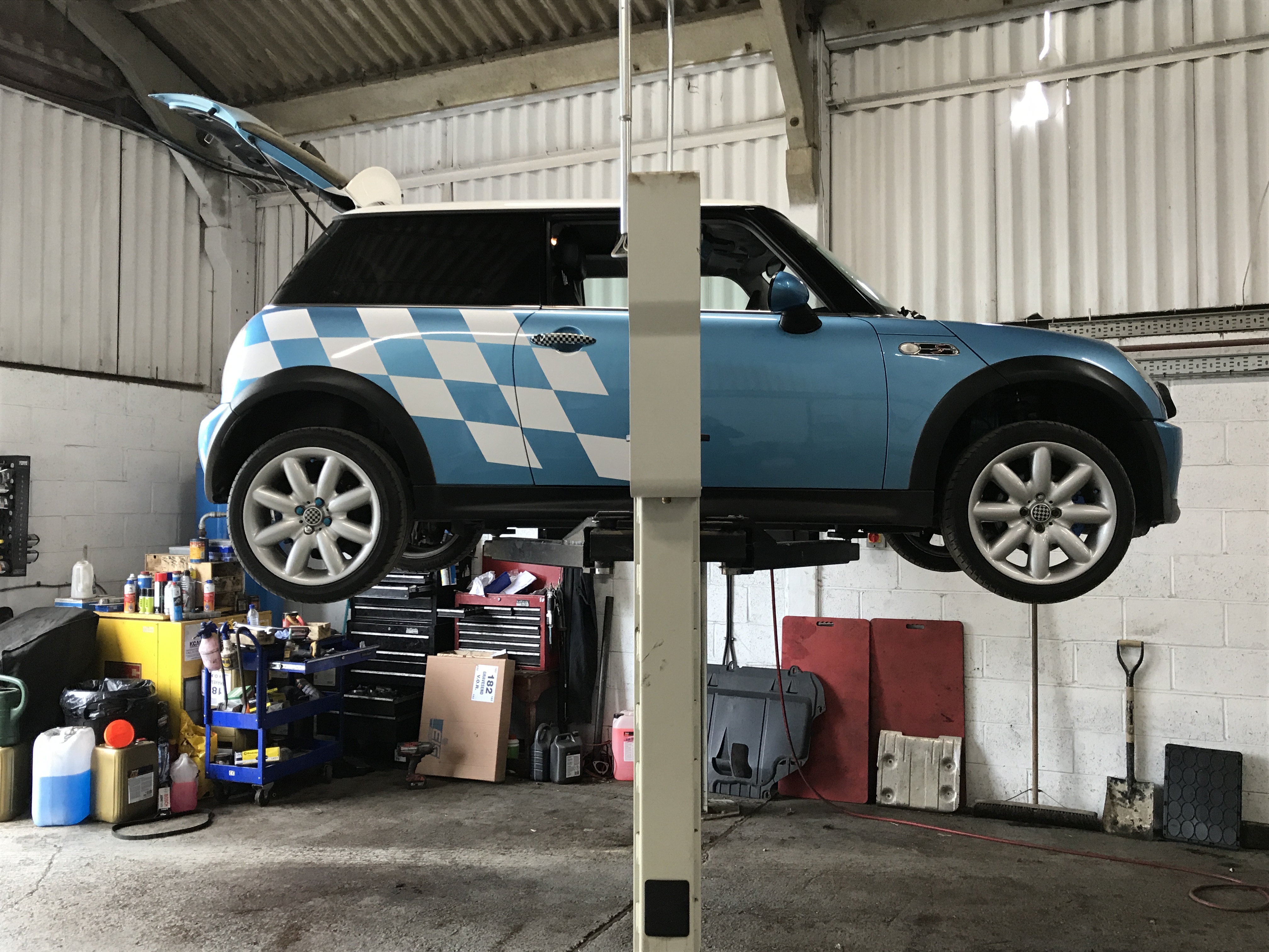 Mini Cooper S Supercharger Pulley Upgrade and Exhaust Replacement